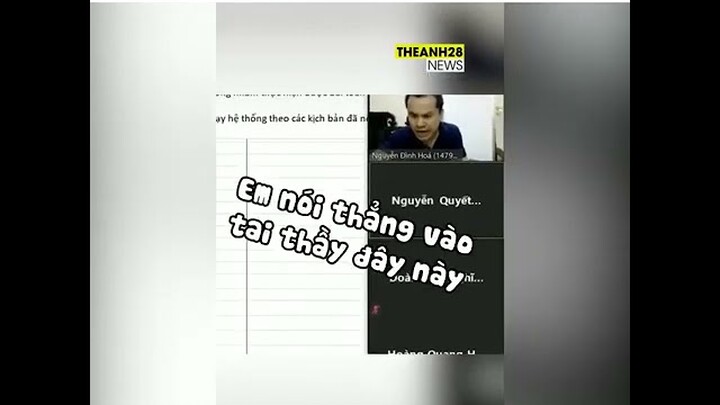 [Cảnh Báo🔇] Đừng quên tắt Mic khi học online Part 7 - Đau đớn nhất lịch sử học Online - Ae lưu ý nhé