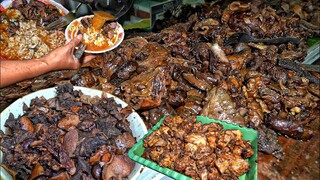 SABTU MINGGU OMZET 10 JUTA?? CUMA JUALAN JEROAN KAMBING, FULL KOLESTEROL?? kare kambing Hj Sani