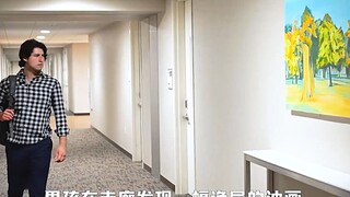 Boy's life hangs by a thread after seeing eerie painting in corridor