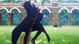 How to use a magic broom elegantly without magic