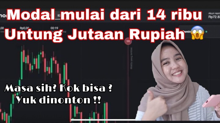CARA TRADING UNTUK PEMULA MODAL KECIL UNTUNG PULUHAN JUTA!!