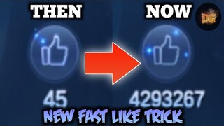 NEW FAST LIKES TRICK - Mobile Legends: Bang Bang!