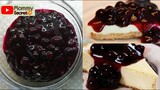 Blueberry sauce recipe ซอสบลูเบอร์รี่ สำหรับทำบลูเบอร์รี่ชีสพาย ทานกับแพนเค้กหรือแต่งหน้าเค้ก