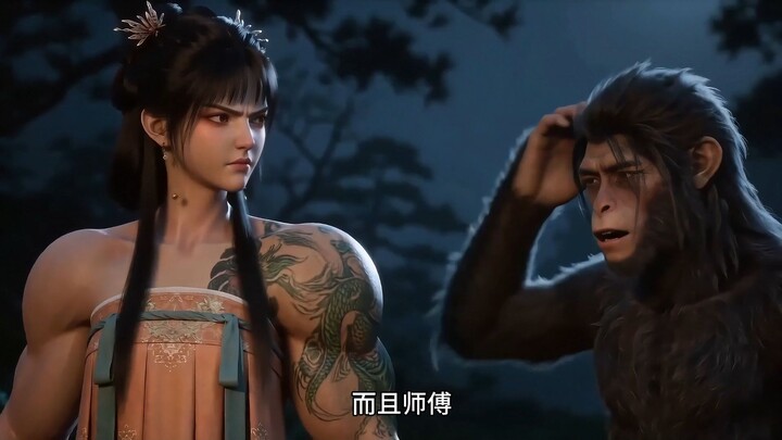 Gedung Tua Versi Muscle Kongkang Barbie [Journey to the West: Jalan Menuju Barat dengan Kekuatan Tin