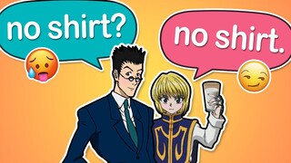 Leorio and Kurapika’s Moody English Conversation