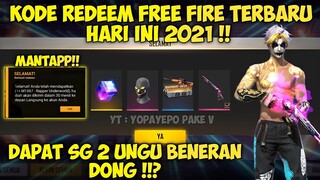 KODE REDEEM FREE FIRE HARI INI 30 AGUSTUS 2021 !! - GARENA FREE FIRE