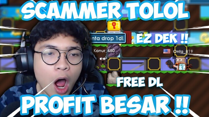AKU PROFIT BANYAK DARI SCAMMER TOLOL INI WKWK