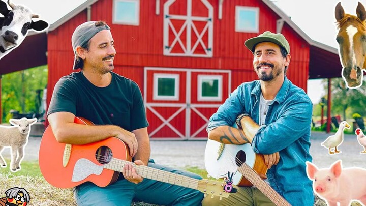 Super cute nursery rhyme "Old MacDonald Had a Farm" How many animals are there on Old McDonald's far