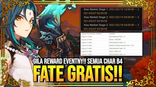 10 Fate Gratis dan Char Bintang 4 di Versi 1.3 Ada Hutao?😳 Pin Comment - Genshin Impact Indonesia