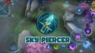 BAHAS SINGKAT ITEM BARU SKY PIERCER !! MIRIP SPELL EXECUTE ??!!