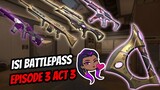 BATTLEPASS LEAK REVIEW! 3 SKIN COLLECTION | GUN BUDDY | SPRAY | PLAYER CARDS | Valorant Indonesia