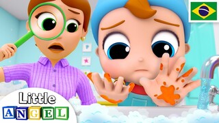 Joãozinho Aprende a Lavar as Mãos! 👐 | Canal do Joãozinho - Little Angel Português