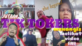 TIK TOK THE LEGEND-reaction-JUTAAN TIK TOKERS MENANGIS MELIHAT VIDEO INI