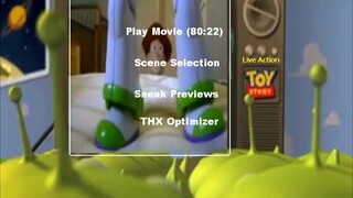 Live Action TOY STORY: Fanmade DVD Menu Walkthrough