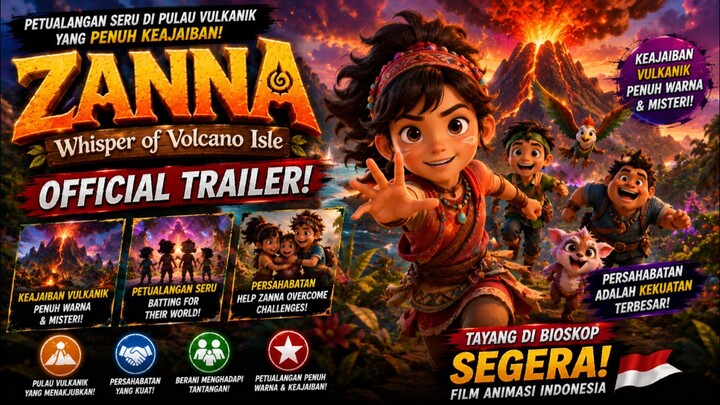 ZANNA: Whisper of Volcano Isle – Official Trailer!