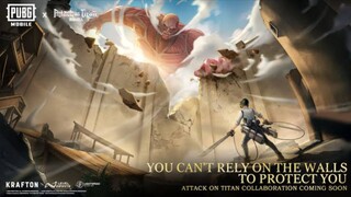 PUBG MOBILE X AOT  Collaboration Trailer |