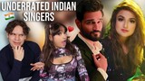 WHO IS HE!?🤩 Waleska & Efra react to Underrated Indian Singers Most Popular Songs