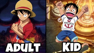 Ang Itsura ng Strawhat Pirates Noong Bata Pa Sila