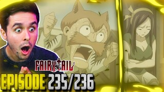 "Lucy's DEADLY Decision" Fairy Tail Ep.235,236 Live Reaction!