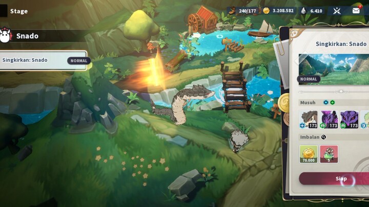 Sub quest vs giant snake