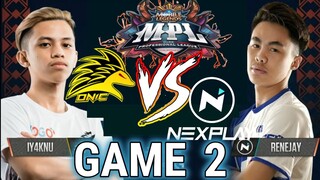 NXP SOLID VS ONIC PH🔴 ▶[Game 2] | MPL-PH Season 6 Regular Season Week 5 Day 3 | MLBB