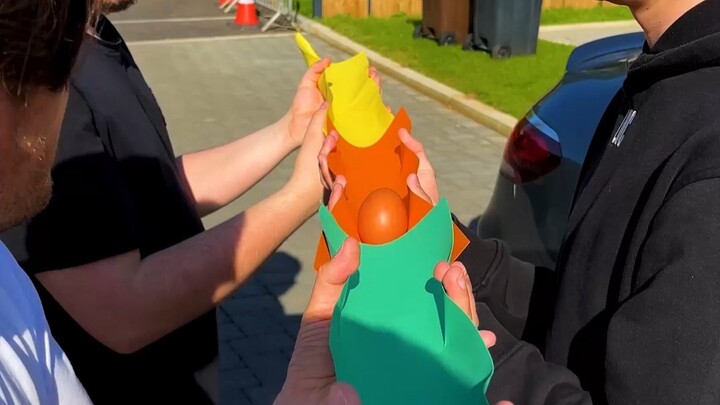 Did you guess where the finish line is?