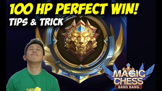 PERFECT WIN 100 HP di tier LEGEND, TOP LOKAL #4 GAMEPLAY | Magic Chess Bang Bang Indonesia