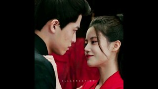 Ye Qingyu&Pian Ran🙈💙😍#tilltheendofthemoon #yeqingyu #pianran #shorts  #cdrama #chinesedrama #drama