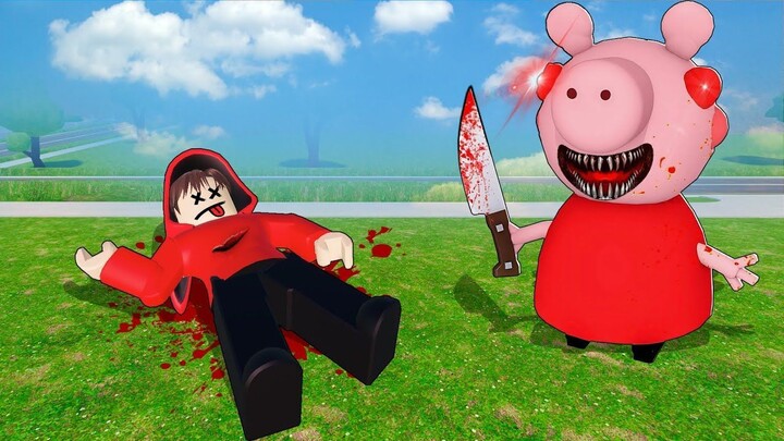 Yuta, Mio Dan Baby Celine Main Dirumah Peppa Pig  ROBLOX