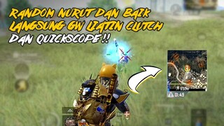 RANDOMNYA ASIK DAN NURUT LANGSUNG GW KASIH LIAT CLUCH DAN QUICKSCOPE SEKALI TEMBAK!!