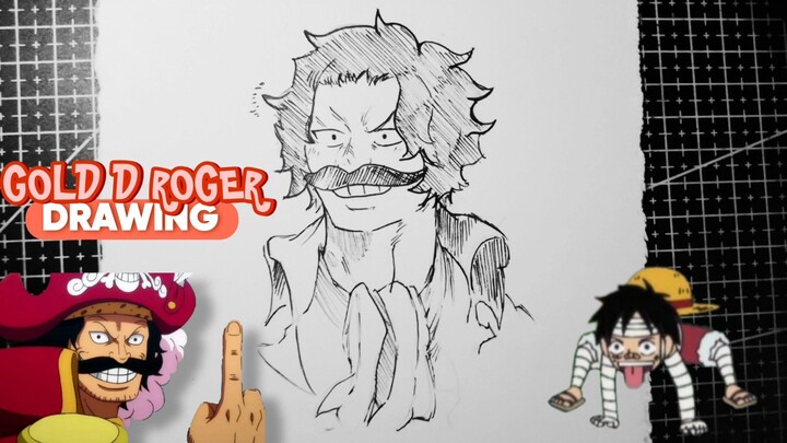 SANG KAPTEN RAJA BAJAK LAUT! [Menggambar  roger] [onepiece]