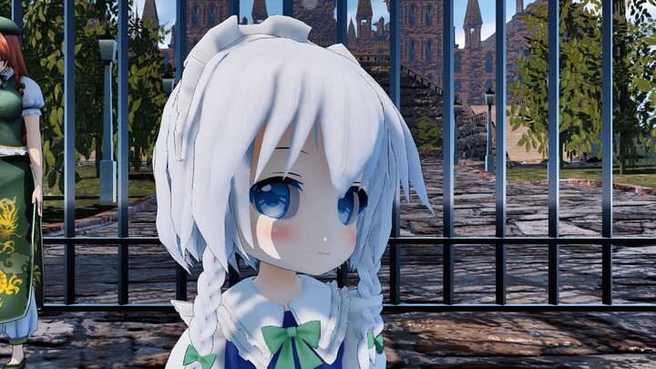 [Touhou MMD] The little Sakuya is here!