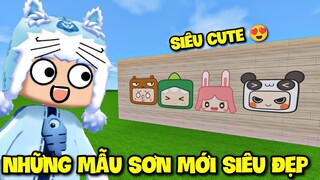 MEOWPEO THỬ THÁCH TRẢI NGHIỆM TẤT CẢ LOẠI SƠN MỚI TRONG MINI WORLD VÀ CÁI KẾT