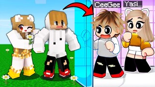 MINECRAFT to ROBLOX Story of CeeGee and Yasi