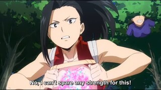 Yaomomo Lead Team to Capture & Traps Gigantomachia | My Hero Academia 6 Episode 8