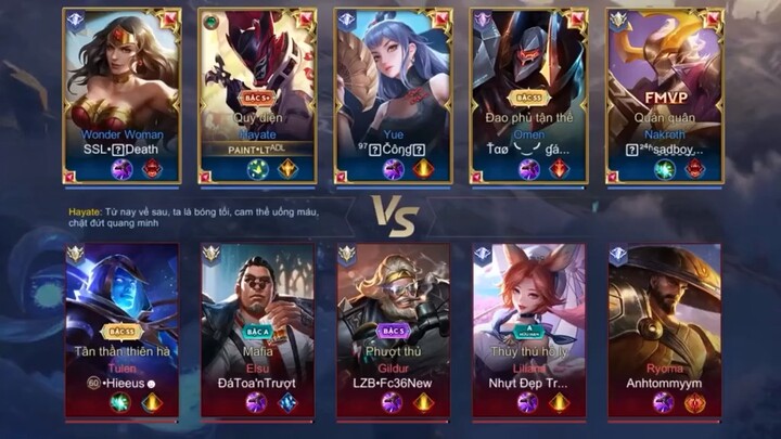 Gặp team cấu rỉa sẽ như thế nào? #hayate #lienquanmobile