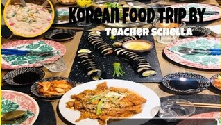 Korean food trip by teacher schella