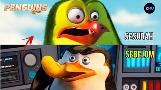 PENGUIN YANG BERUBAH MENJADI MONSTER * Alur cerita film Penguin Of Madagascar (4/4)