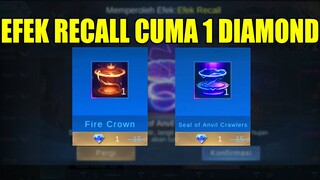 CARA BELI EFEK RECALL TAS TAS HANYA 1 DIAMOND SAJA DI EVENT 11 11 MEGA SALE MOBILE LEGENDS