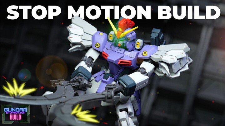 HG Gundam Sandrock Custom Endless Waltz - Stop Motion Build
