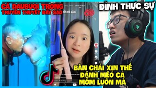 HÙNG AKIRA REACTION TIK TOK VN BÀN CHẢI XỊN ĐÁNH MÉO CẢ MỒM VÀ CÁ ĐẦU BƯỞI TRONG TRUYỀN THUYẾT