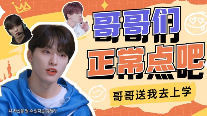 【SEVENTEEN】Ketika para kakak mengantar Chan-ni ke sekolah baru...