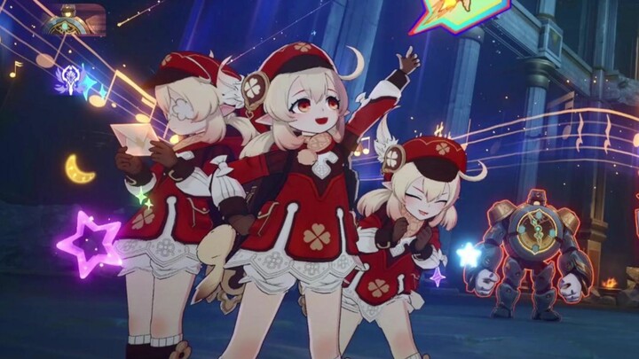 Klee using Tighnari’s moves is just too adorable!