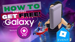 [ROBLOX EVENT 2022!] How to get Z Flip3 in Samsung Superstar Galaxy!