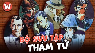 30 THÁM TỬ NỔI TIẾNG TỪ BỘ SƯU TẬP CỦA GOSHO AOYAMA (P1)