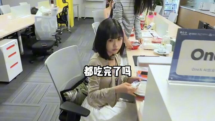 Top receptionist at a women’s company.