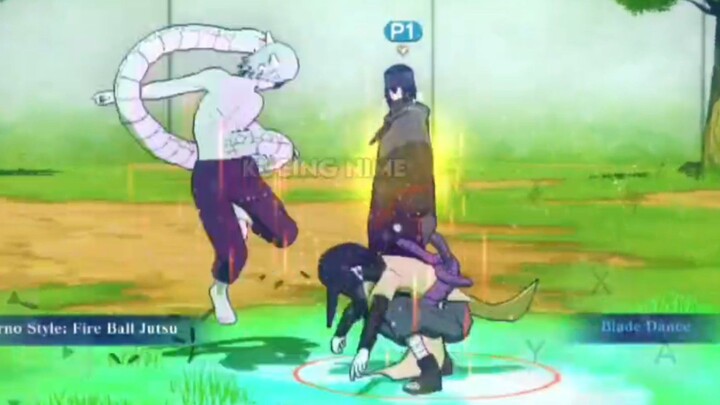 SASUKE LAST LAWAN KABUTO ULER DAN OROCHIMARU🔥