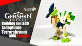 LEGO Genshin Impact Jadeplume Terrorshroom MOC Tutorial | Somchai Ud