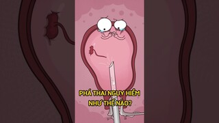 Phá thai nguy hiểm như thế nào? #shorts #trithucplus #trithuc