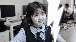 【游戏客服小姐姐】我脸上到底有什么东西，你说清楚再走